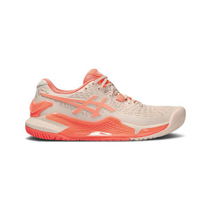 ASICS Gel Resolution 9 Pearl Sun S Size 10 1042A208-700