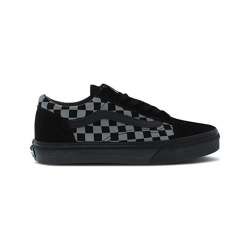 Vans Old Skool Reflective Checkerboard S Size 5 VN0A4UHZBLA