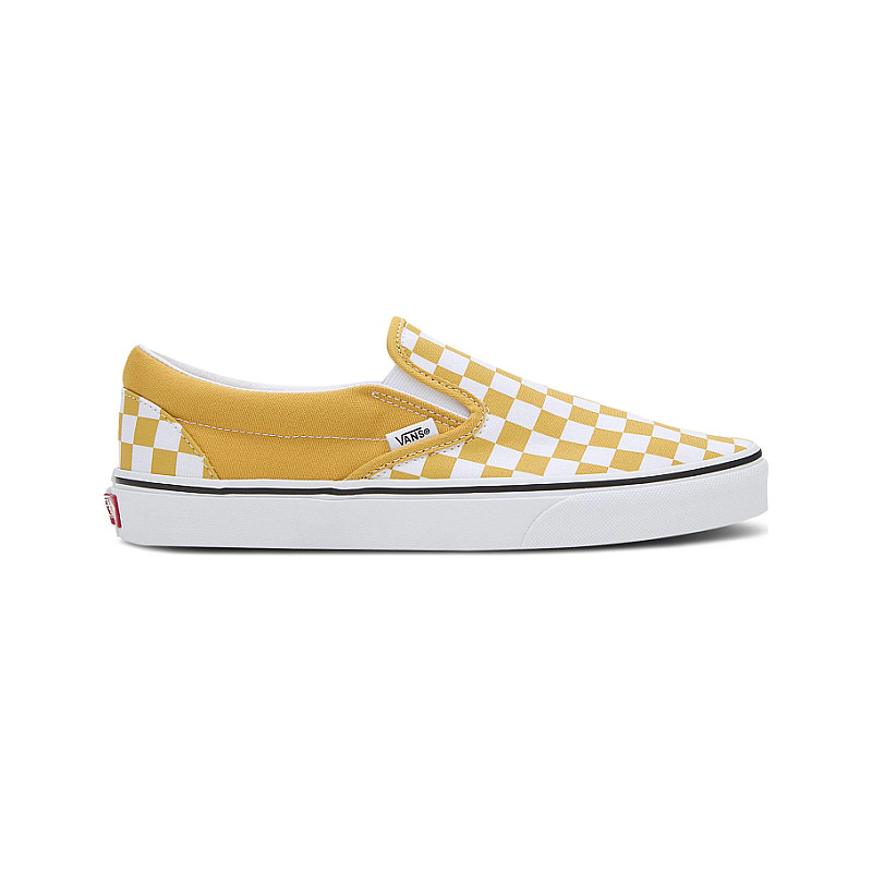 Vans Classic Slip On Color Theory Checkerboard Golden S Size 10 VN000BVZLSV