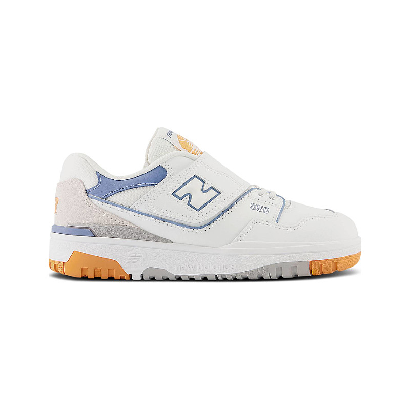 New Balance 550 Bungee Lace Top Strap Little Mercury S Size 11 PHB550WB