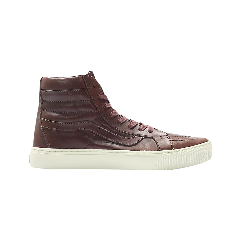 Vans Horween Leather Co X SK8 Hi Cup LX Timber S Size 13 VN0A2Y2ZKCE