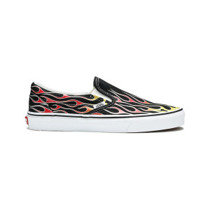 Classic Slip On Mash Up Flames S Size 10
