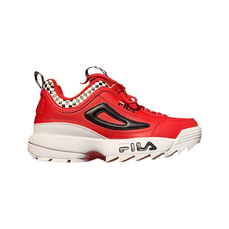 All red fila disruptor 2 best sale