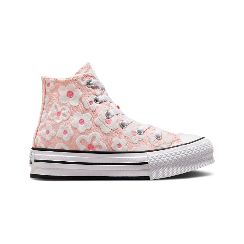 Converse Chuck Taylor All Star Lift Platform Floral Embroidery S Size 12 A06325C