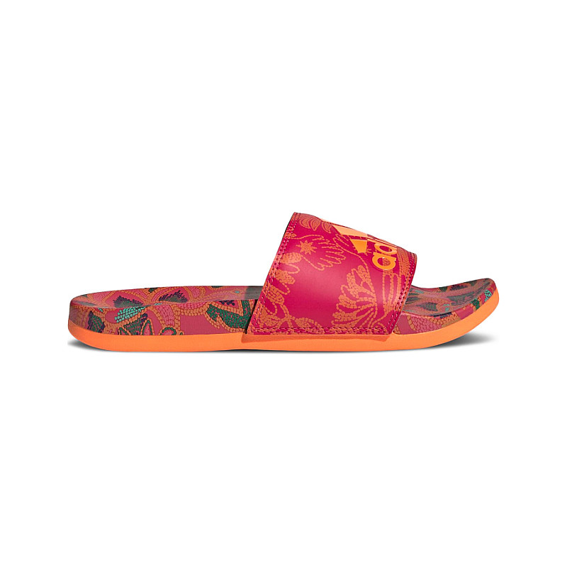 adidas Adilette Comfort Slide Floral Signal S Size 9 GX4301