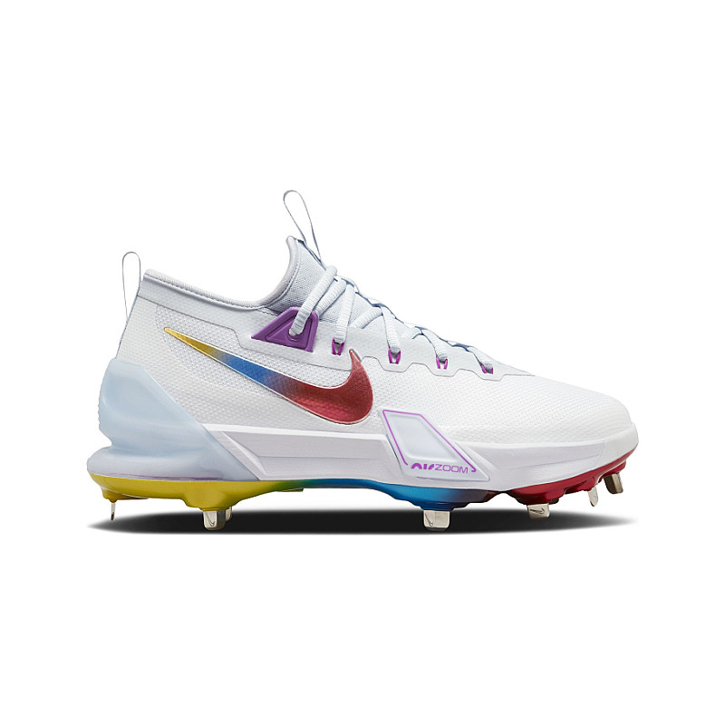 Nike Force Zoom Trout 9 Elite Rainbow S Size 9 FV4575-106 from 154