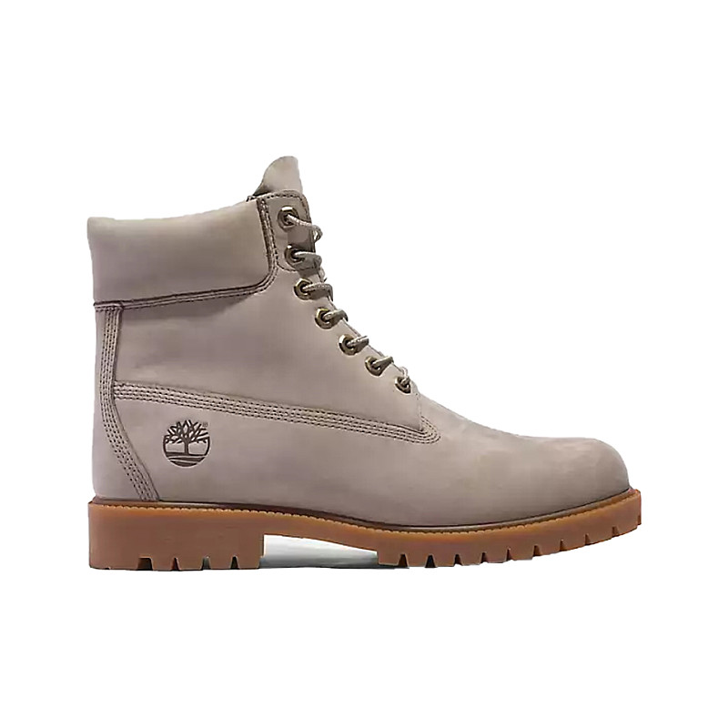 Timberland Heritage 6 Inch Lace Up Light Taupe Nubuck TB0A2N8P-EO2
