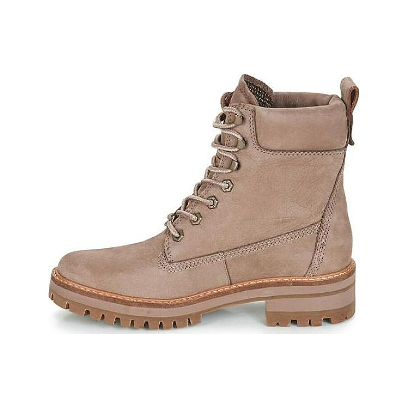 Timberland Courmayeur Valley 6 Inch Ankle Taupe Nubuck TB0A1RQX929