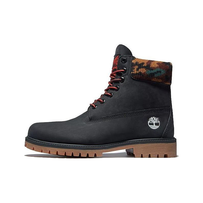 Timberland 6 Inch Nubuck With Camouflage Collar A2KC3001