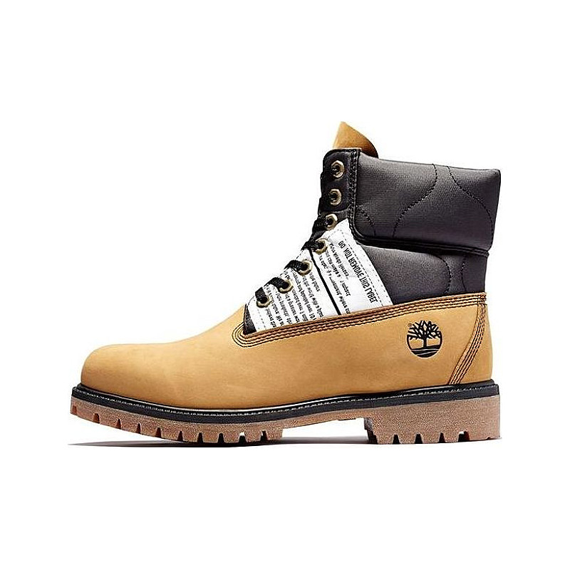 Timberland 6 Inch Leather And Fabric Nubuck With A2QZR