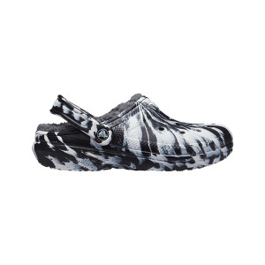 Lined Clog Marbled