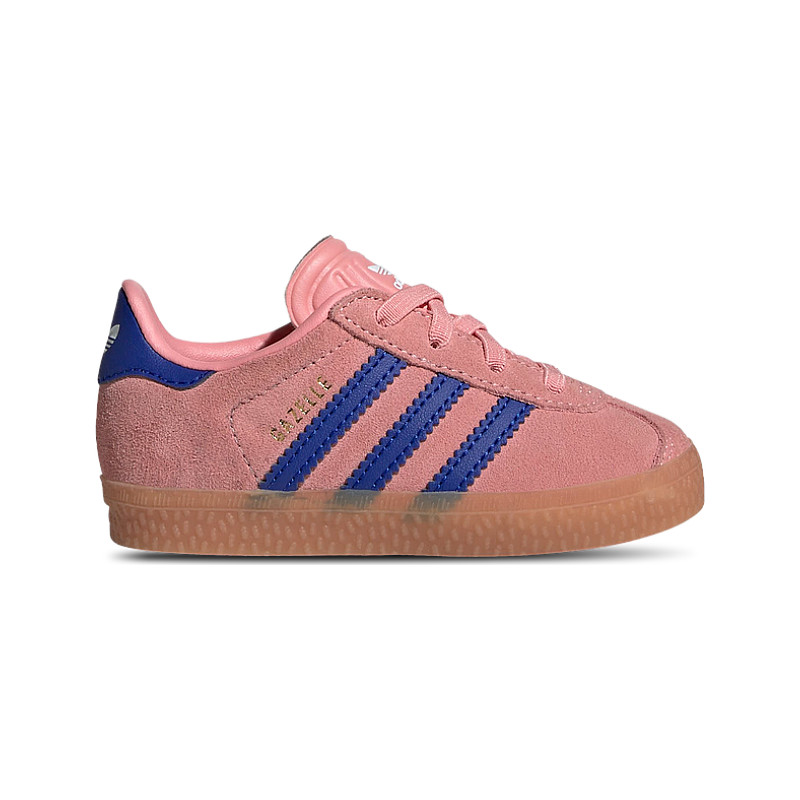 adidas gazelle silver green womens adidas Originals Junior Gazelle Bold Trainer - Pink