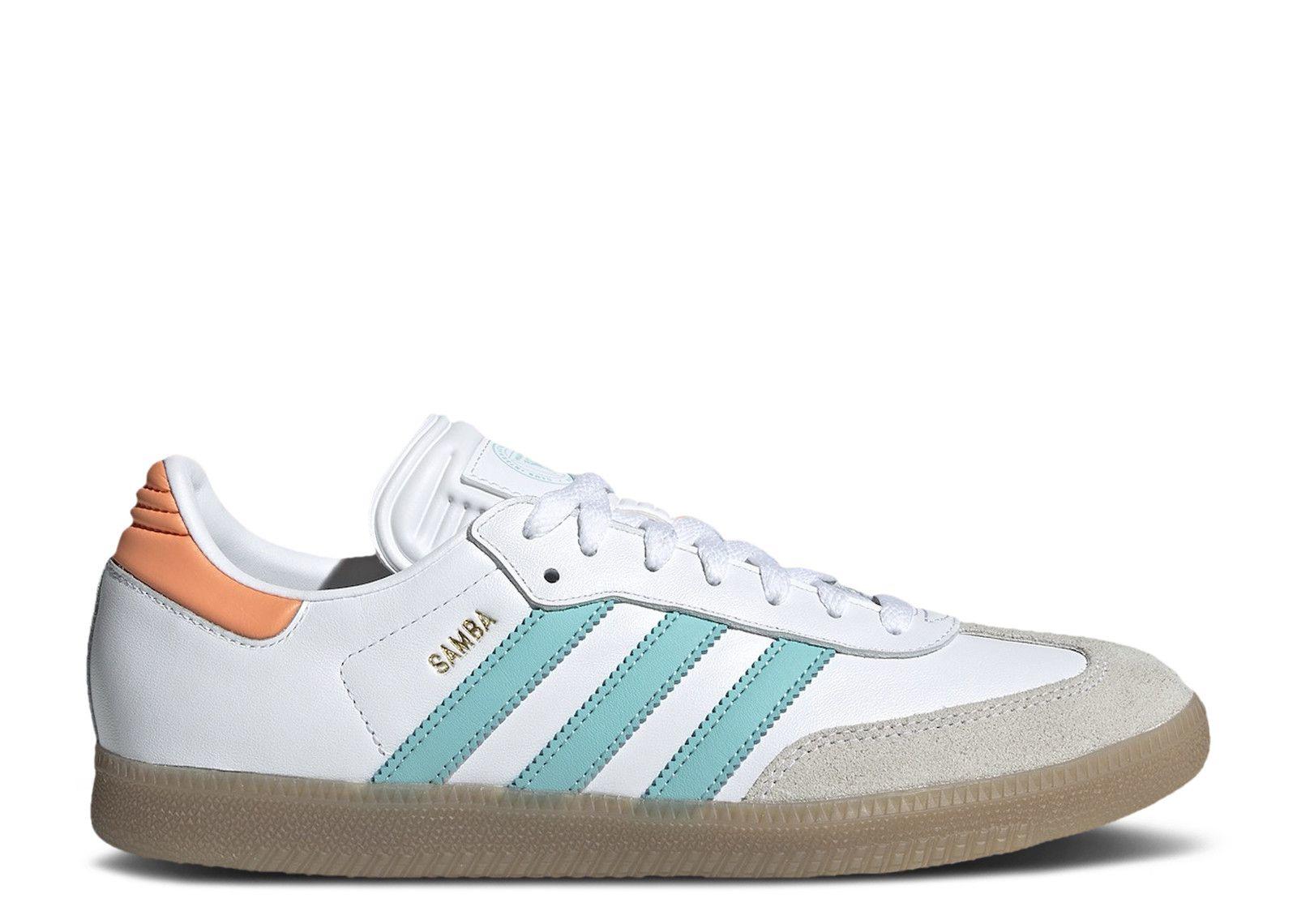 adidas gazelle silver green womens Adidas Kids (Grade School) Samba OG White/Black/Gum – Tip Top Shoes of New  York main image 0