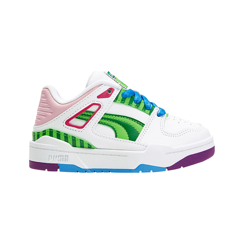 Puma Cocomelon X Slipstream Little Cocomelon Logo S Size 2 5 393745-01 ...