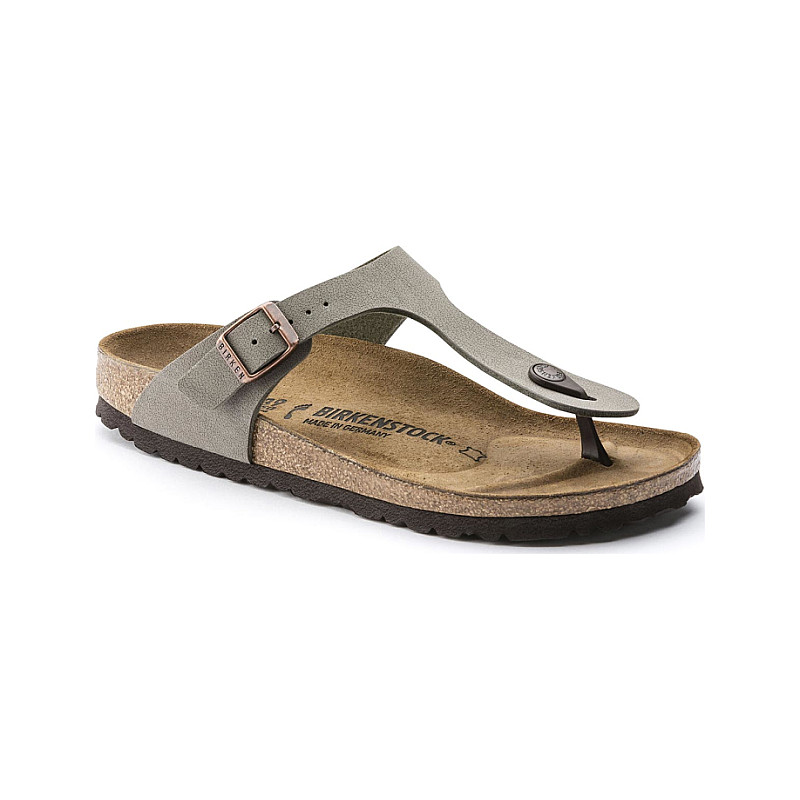 Birkenstock Gizeh Birko Flor Nubuk Narrow Fit 43393 ab 80 00