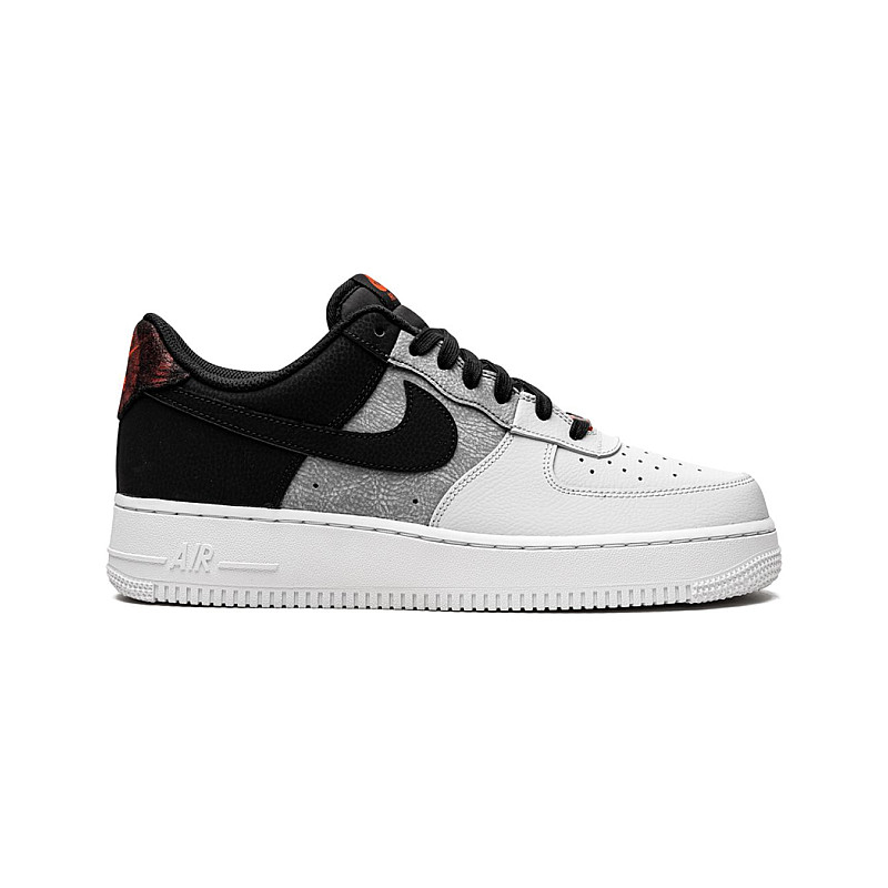 Nike air force 1 07 grey and black on sale