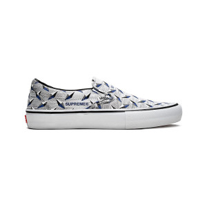 Vans Supreme X Classic Slip On Pro Diamond Plate VN0A347VTEH from