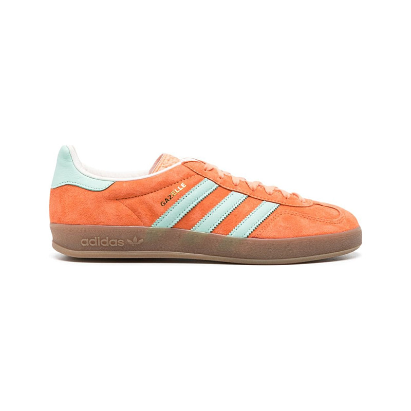adidas gazelle silver green womens adidas Gazelle Clear Orange (Women's)  Side Kicks