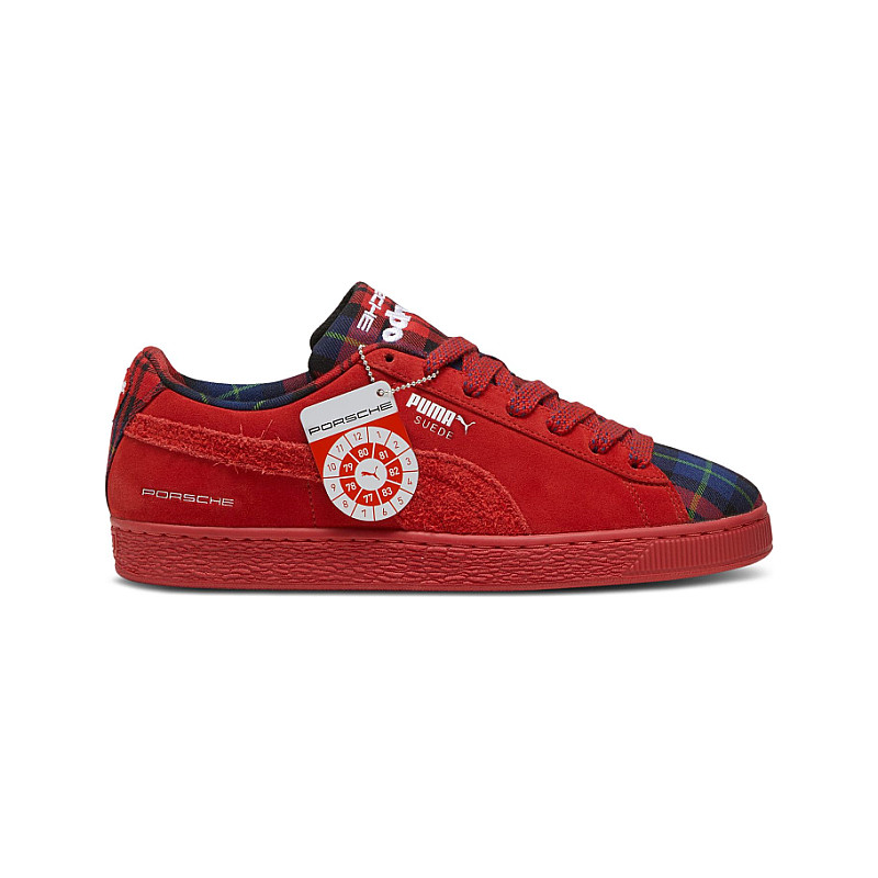 All red puma suede classic on sale