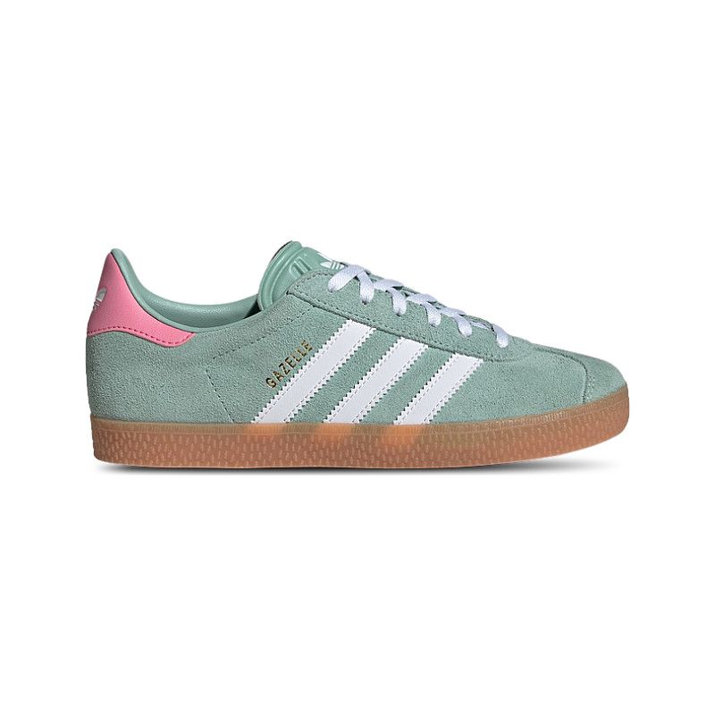 adidas gazelle silver green womens Trainers | Adidas Gazelle: Easy Green