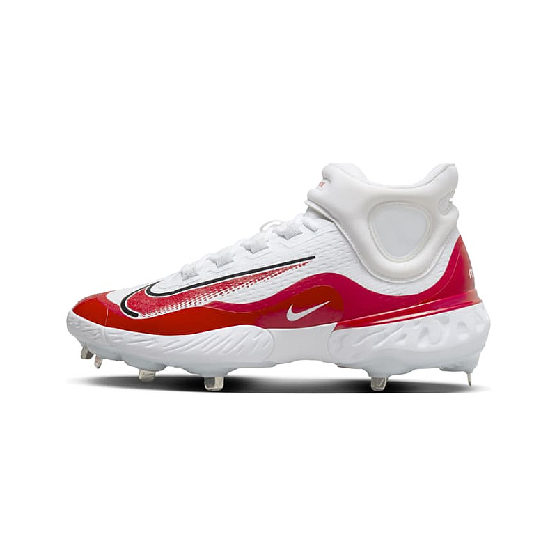 Nike Alpha Huarache Elite 4 Mid University S Size 9 5 FD2744