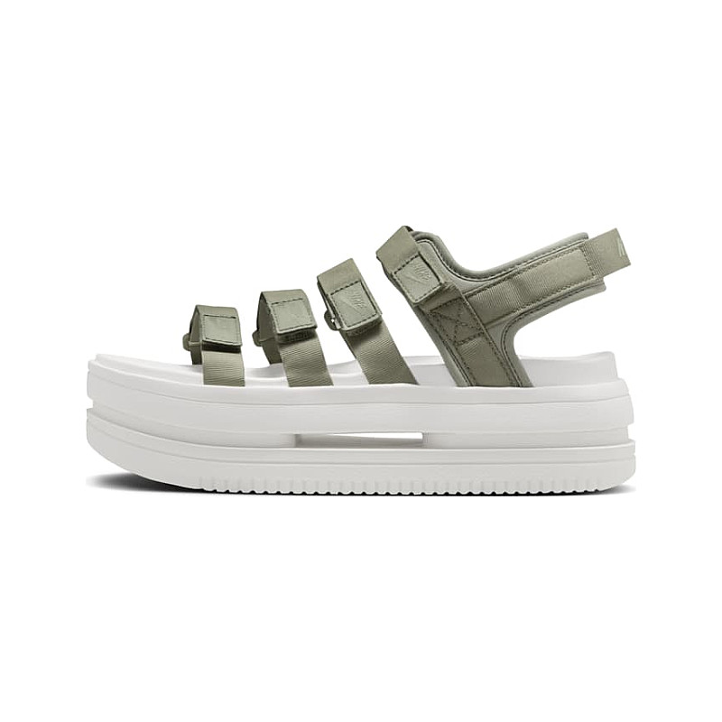 Nike Icon Classic Womens Sandals (DH0224-001BLACK/WHITE-WHITE) Size 12 main image 1