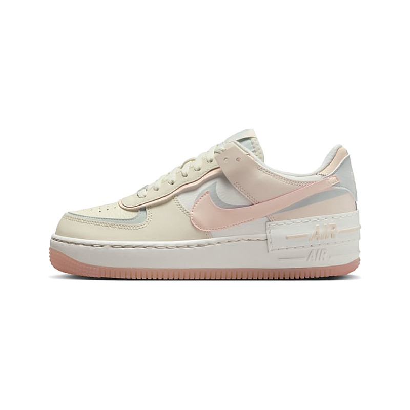 White Air Force Farbig Bunt Air Force One Damen Pastell Sepatu