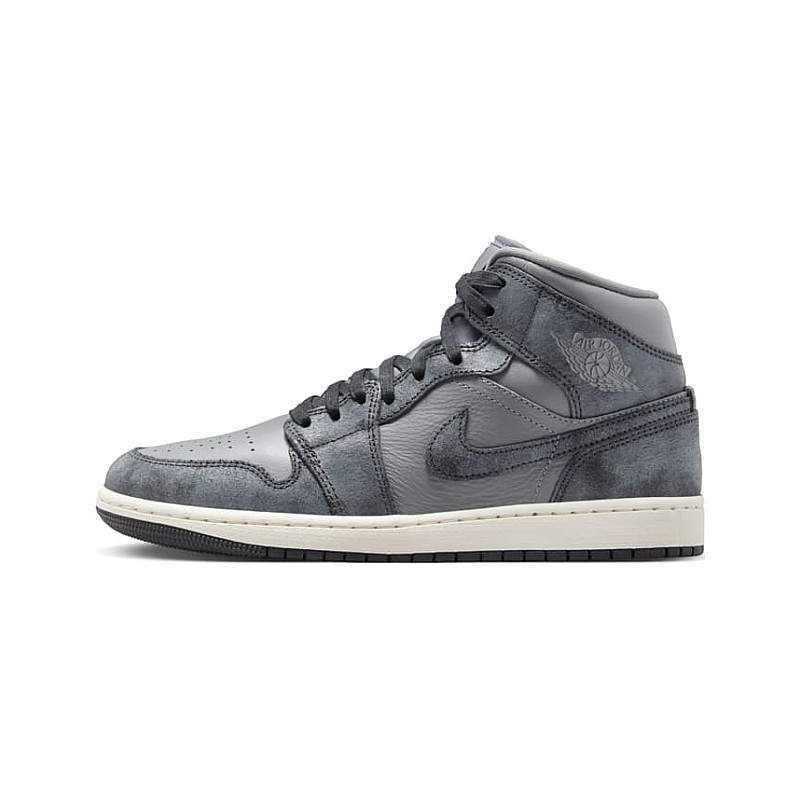 Jordan Air S 1 Mid Distressed Smoke Ref Farbe GroBe 36 FJ3448 001 from 61 00