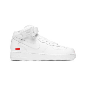 Nike Supreme X Air Force 1 Mid Box Logo Triple S Size 10 FZ8784-100