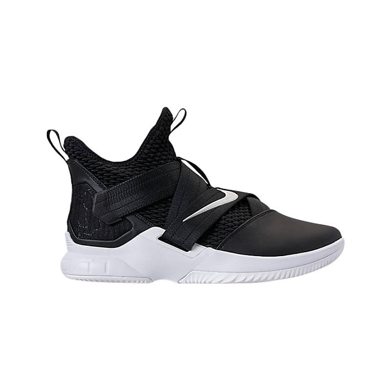 Nike lebron soldier 12 black and white deals