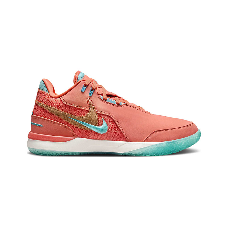 Nike Zoom Lebron Nxxt Gen Ampd Miami Color S Size 10 FJ1566-401
