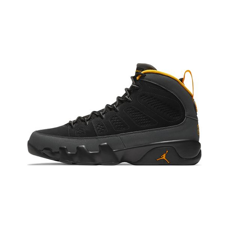 All black jordan retro 9 online