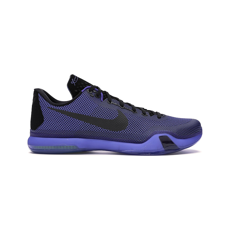 nike kobe x 10 blackout purple