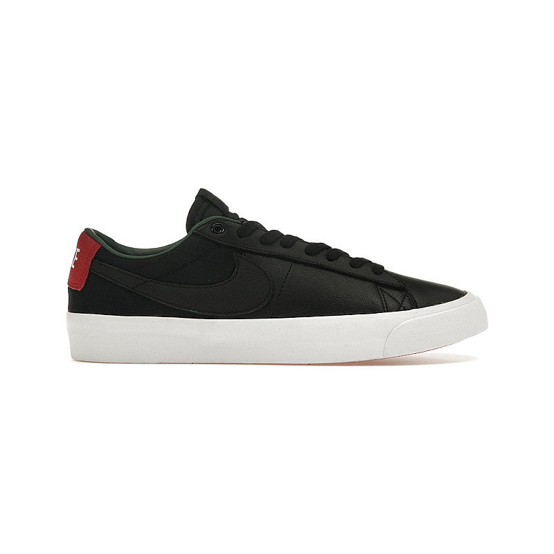 nike blazer leather black