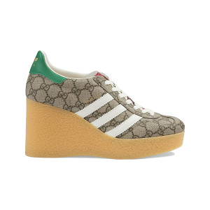 adidas X Gucci Gazelle Wedge GG Monogram S 725655 FAAR3 9751