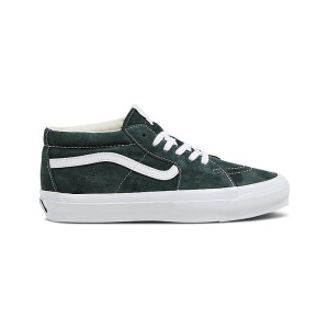 Vans SK8 Mid Reissue 83 LX Pig Suede Scarab S Size 10 VN000CQQPRM