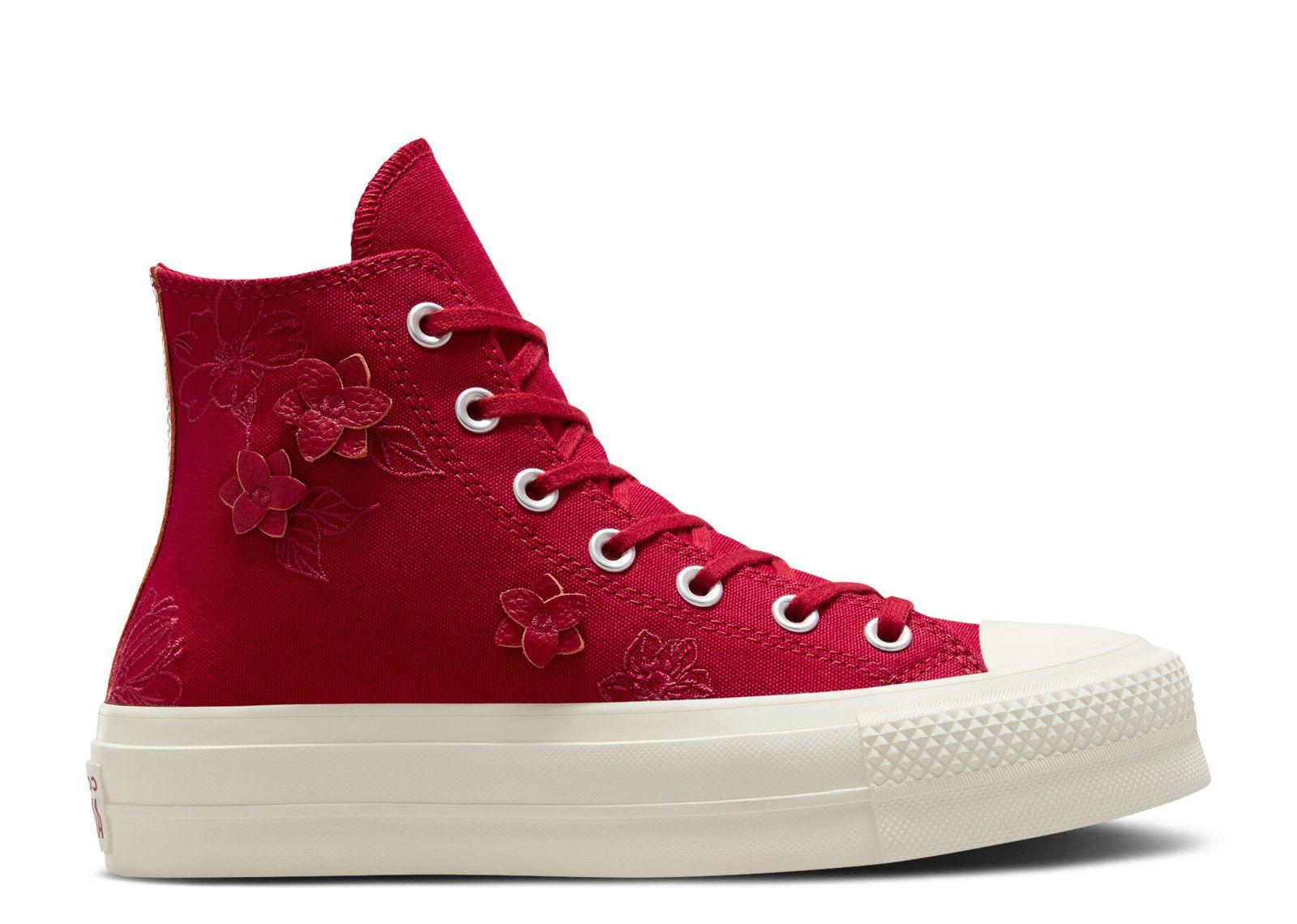 Converse Chuck Taylor All Star Lift Floral Embroidery Days Ahead S