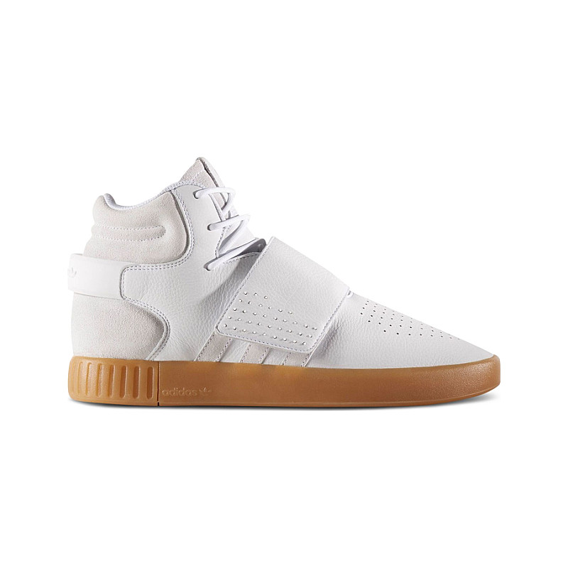 Adidas tubular strap white best sale