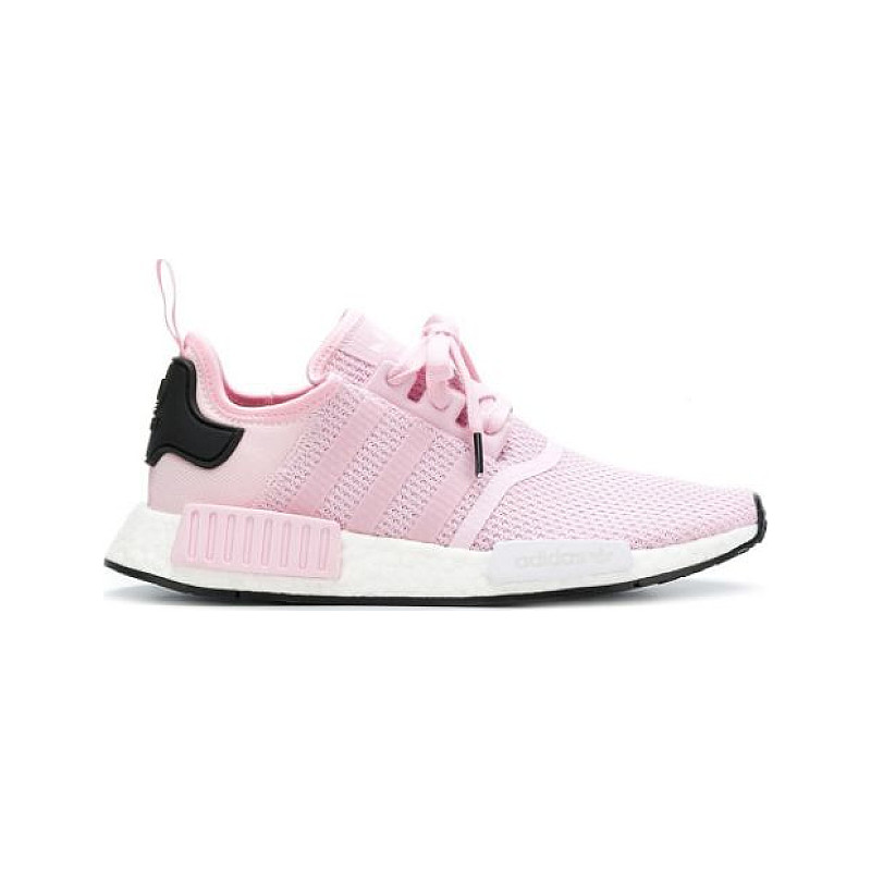 Adidas nmd r1 trainers clear pink white best sale