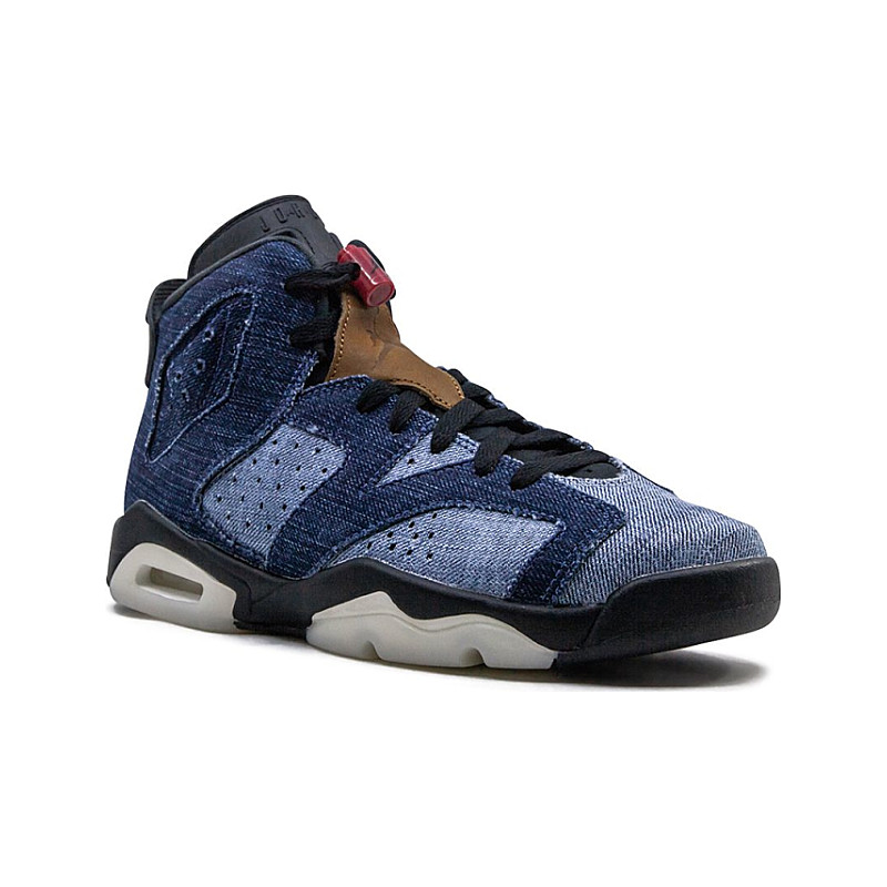 Jordan 6 washed denim on sale