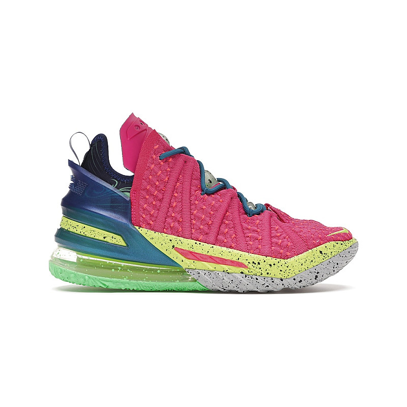 Nike Lebron 18 LOS Angeles By Night DB8148-600/DB7644-600  display picture 3