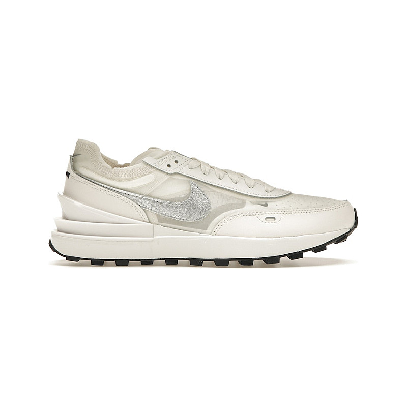 nike waffle one white and grey