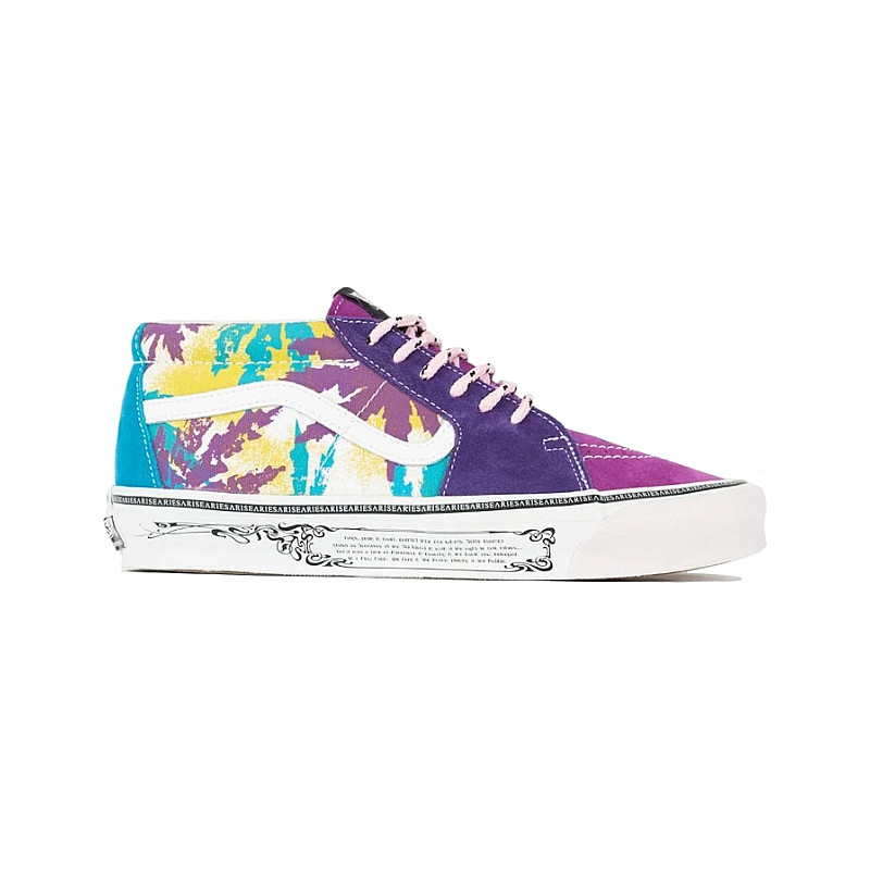 Vans Vault UA OG SK8 Mid LX Aries Weed Leaf VN0A4BVC9X21