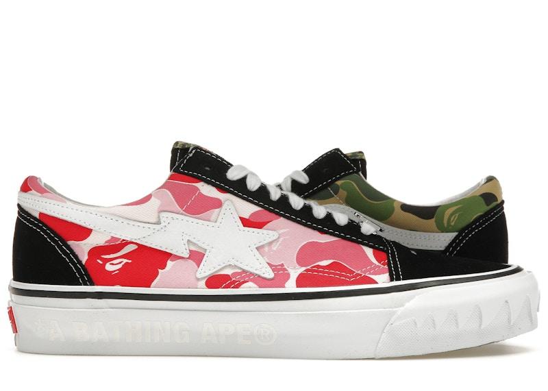 Bape Sta Vans X Bape White Bape Sta Bape Vans Shoes Bape Sta #6 M2