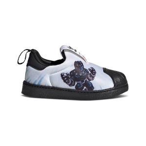 adidas Marvel X Superstar 360 Panther Size 4 FX4881