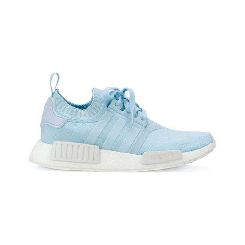 Adidas nmd primeknit ice blue hotsell