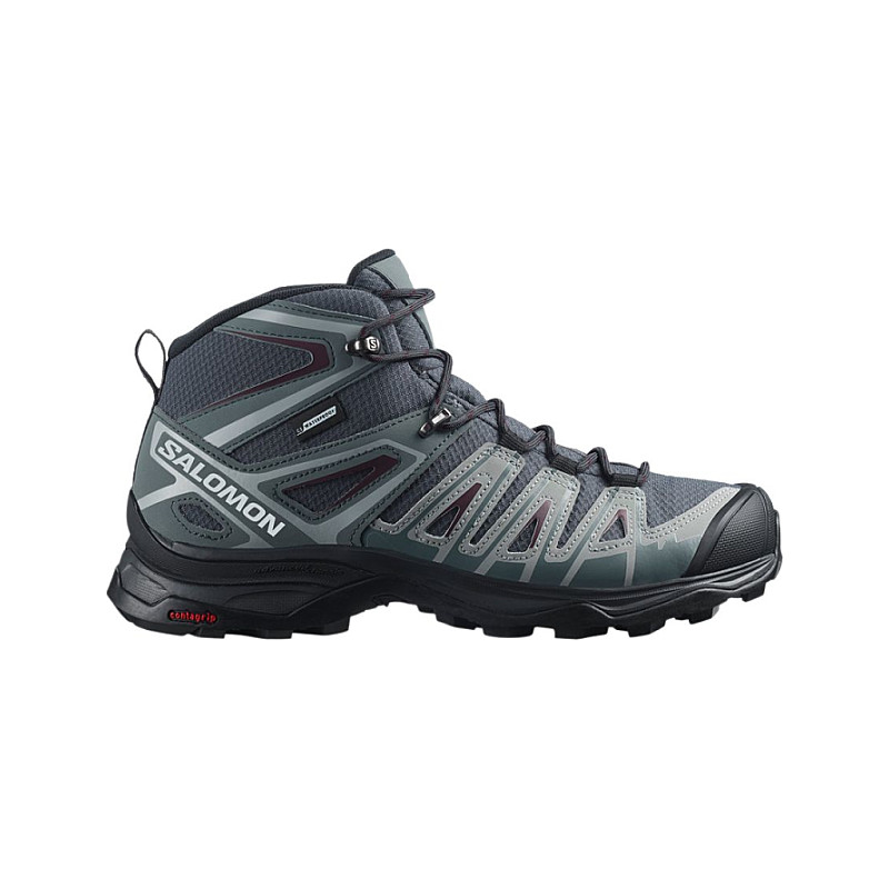 SALOMON　CONTANER130 Salomon Men's Clear Sneakers in Safari Magnet Vanilla Ice
