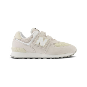 New Balance 574 Hook Loop Little Moonbeam S Size 1 PV574FOG