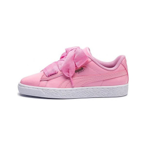 PUMA Basket Leather Heart Patent 364817-03