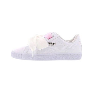 PUMA Basket Heart Patent Lace Up 364817-02